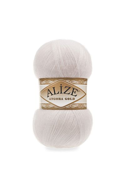 Alize Angora Gold Hand Knitting Yarn (Συσκευασία 5) - 599-κόκκαλο
