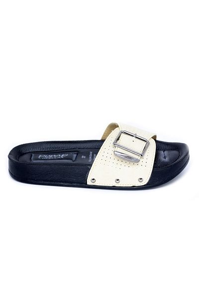 TRENDYSHOES Γυναικείες Μπεζ Ανατομικές Παντόφλες Άνετη Σόλα