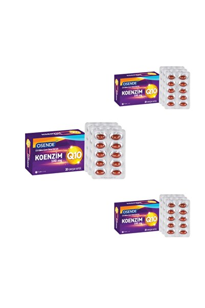 Osende Koenzim Q10 30 Kapsül X3 Adet