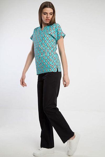 Owlet Medikal Top din Jersey Beret Penguin