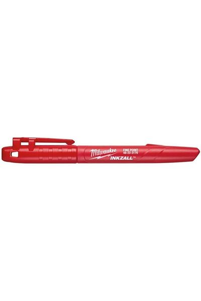 Milwaukee T48223170 - 1mm Red Inkzall™ Heavy Duty Marking Pen
