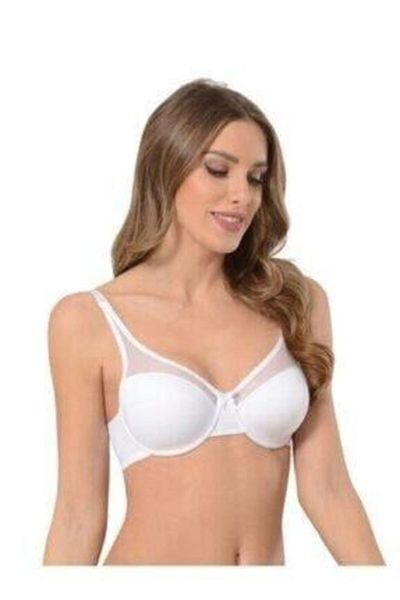 NBB 3412 Esma Textile Gathering Sponge Hollow B and C Cup σουτιέν από τούλι
