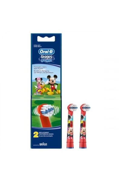 Oral-B Oral B Şarjlı Diş Fırçası Yedek Başlığı 2li Mickey