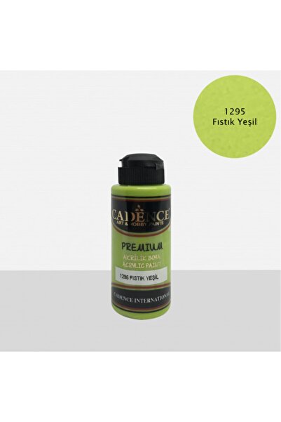 Cadence 1295 Fıstık Yeşili Premium Akrilik Boya 120ml