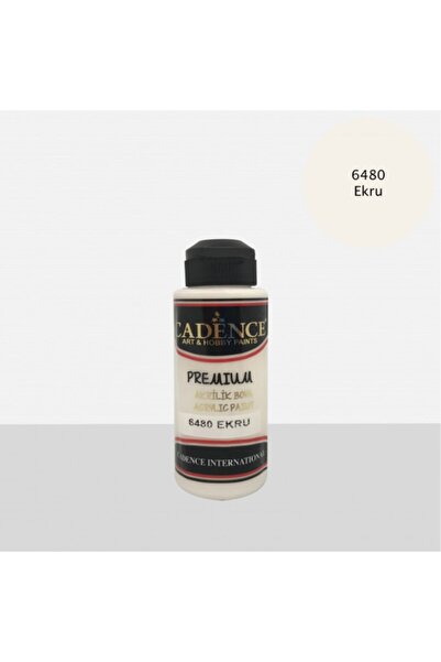 Cadence Premium Akrilik 120ml - 6480 Ekru