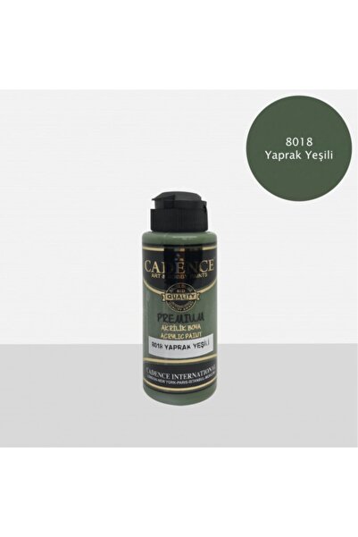 Cadence 8018 Yaprak Yeşili Premium Akrilik Boya 120ml