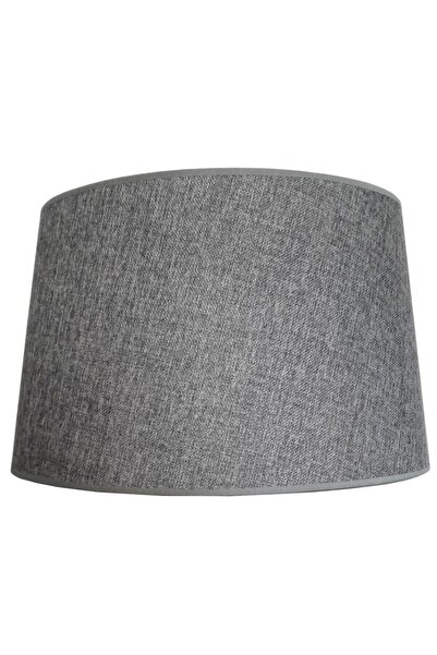 Genel Markalar Beta Serisi Lambader ,abajur Şapkası(gri Keten)