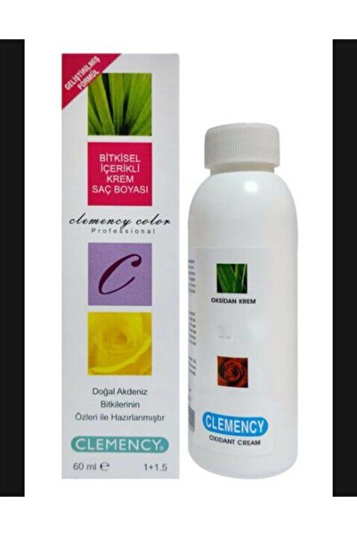 Clemency 8.43 Bakır Karamel Bitkisel Içerikli Saç Boyası + 9% 30vol Oksidan