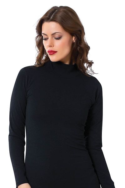 Ece Women's Black Turtleneck Body