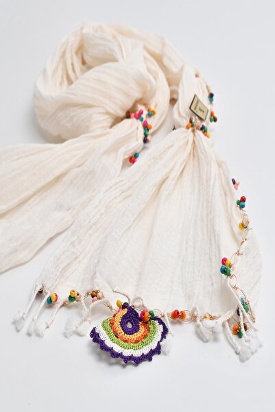 Dosimira Medallion Handcrafted Cotton Scarf