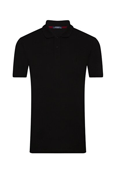 SÜVARİ Slim Fit Polo Yaka Erkek Tişört