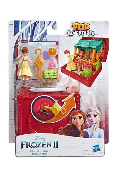Hasbro Disney Frozen 2 Pop-up Anna In Town Playset