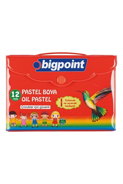 Bigpoint Pastel Paint 12 Colors with Bag Bp741