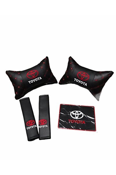 Universal Zg Toyota Corolla Deri Yastık Kemer Konfor Paketi Kaydırmaz Ped