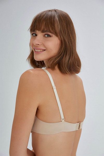 Eros Sutien simplu cu cupă goală Violet Almond pentru femei