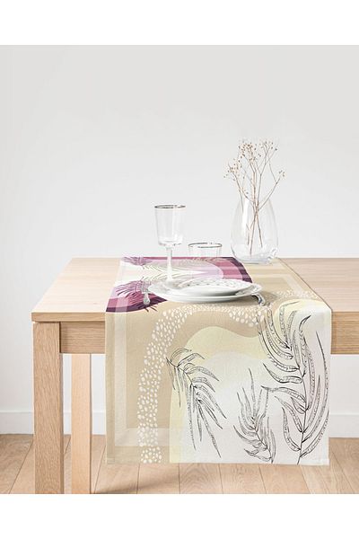 Realhomes Μοντέρνο Suede Runner με ψηφιακή εκτύπωση ειδικής σχεδίασης