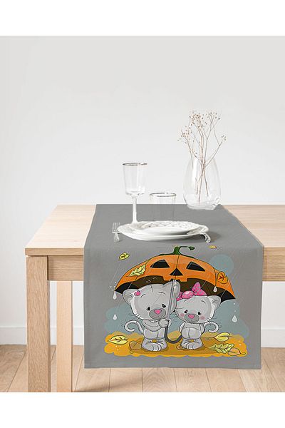 Realhomes Real Homes, imprimat digital, design special, alergător din piele intoarsa