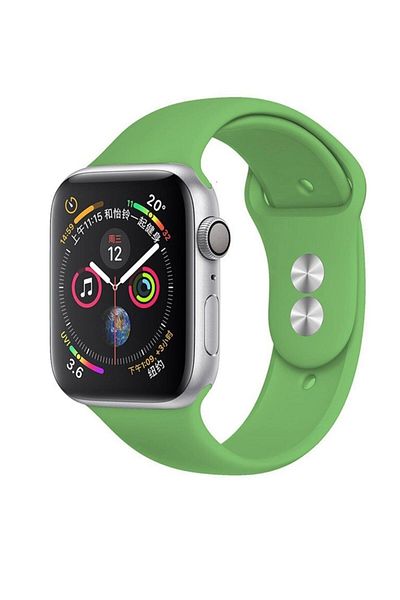 Robotekno Watch Silicone Cord Strap Series 7 - 6 - Se - 5 - 4 - 3 - 2 - 1 38mm 40mm - Light Green