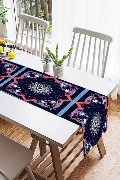 Realhomes Μοντέρνο Suede Runner με ψηφιακή εκτύπωση ειδικής σχεδίασης