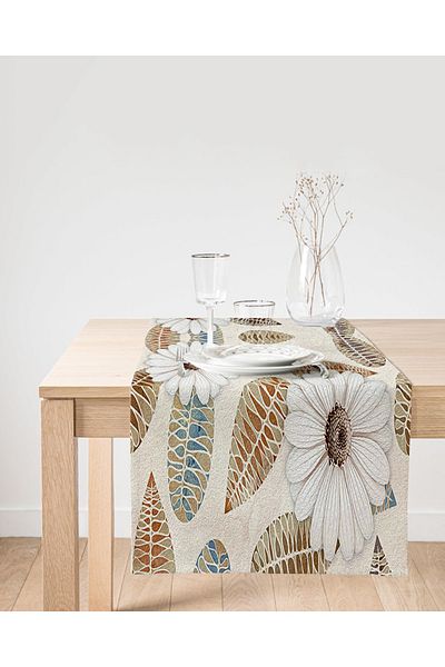 Realhomes Μοντέρνο Suede Runner με ψηφιακή εκτύπωση ειδικής σχεδίασης