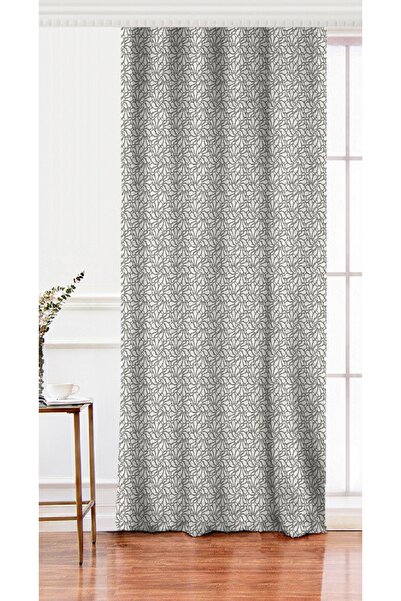 Realhomes Special Design Digital Printed Background Curtain with Water Drop P...