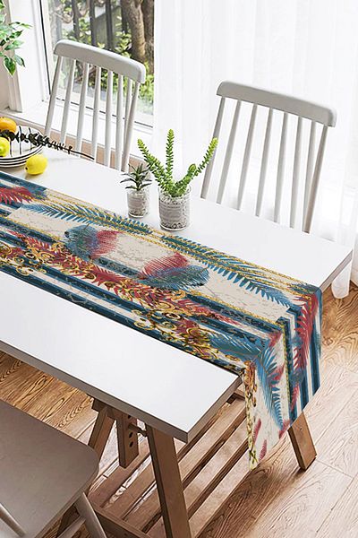 Realhomes Μοντέρνο Suede Runner με ψηφιακή εκτύπωση ειδικής σχεδίασης