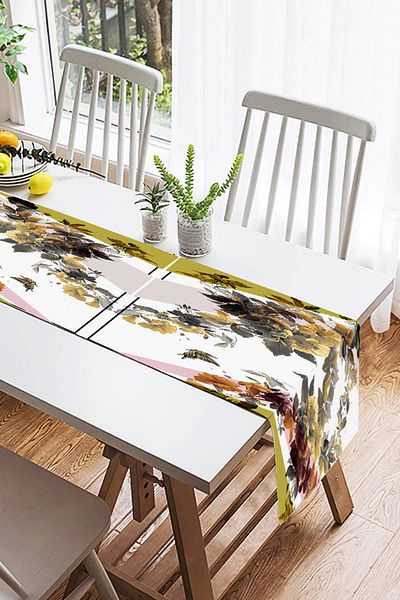 Realhomes Μοντέρνο Suede Runner με ψηφιακή εκτύπωση ειδικής σχεδίασης