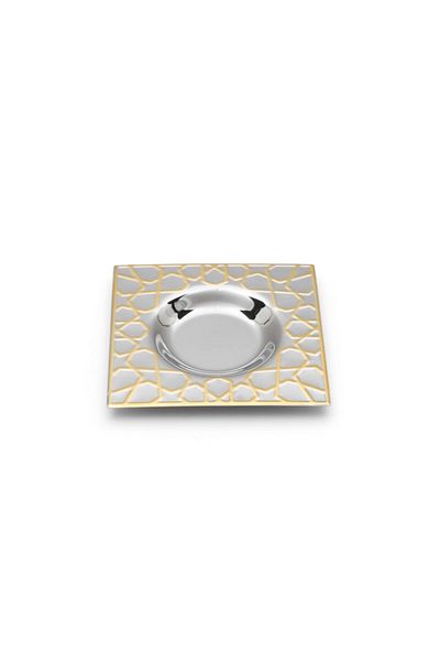 ÖzSa Home Gold 12-Piece Tea Plate