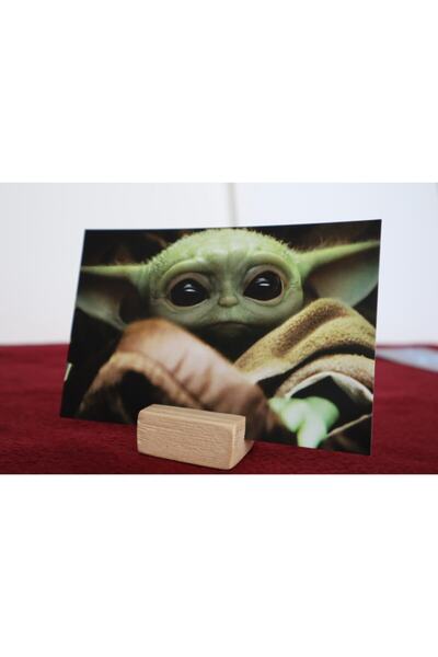 Karınca Piercing Σετ καρτ ποστάλ με αφίσα Star Wars Grogu Baby Yoda (Mandalorian)