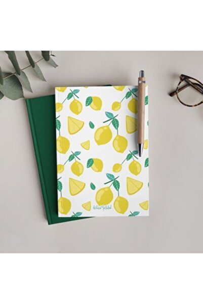 Bikutumutluluk Gift - Unlined Notebook Series - N033 Lemon Notebook