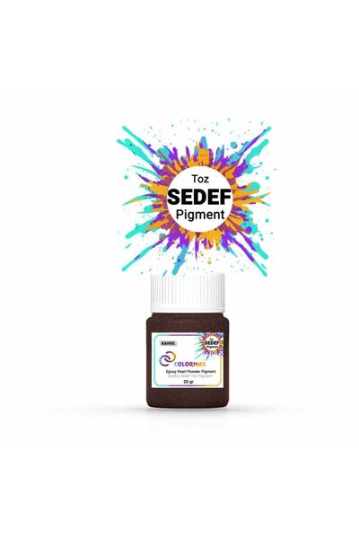 Epoksimax Colormax Sedef / Metalik Toz Pigment 20 Gr. - Kahve