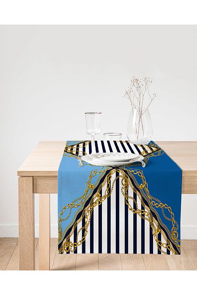 Realhomes Μοντέρνο Suede Runner με ψηφιακή εκτύπωση ειδικής σχεδίασης