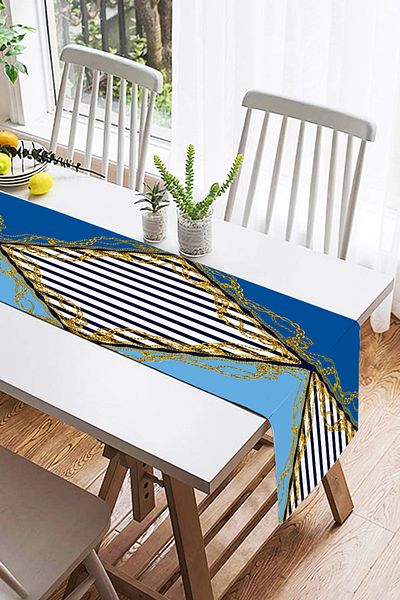Realhomes Μοντέρνο Suede Runner με ψηφιακή εκτύπωση ειδικής σχεδίασης