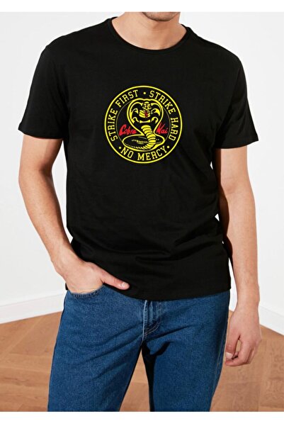 venüsdijital Tricou negru unisex Cobra Kai Design