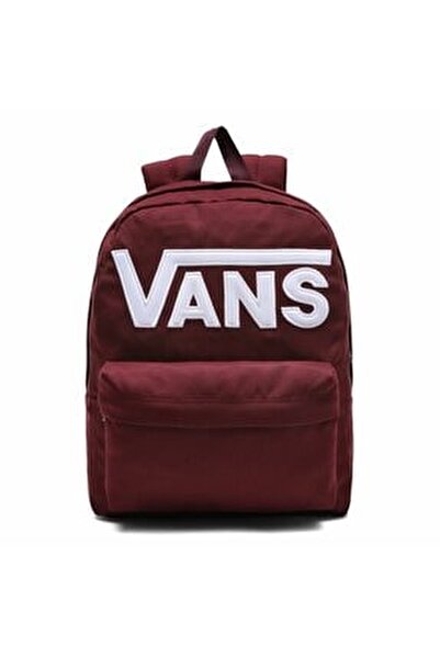 vans burgundy backpack