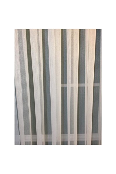 perhal perde ve halı Thin Sports Striped 1-3 Close Pleated Skirts Leaded Tulle Curtain