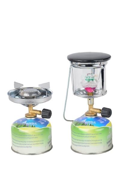 NURGAZ Troya Ocak Lamba Set 2 Adet 230 Gr Kartuşuyla Birlikte