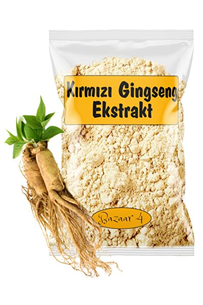 BAZAAR 4 Ginseng Ekstrakt Kırmızı Red Korean Ginseng 25 gr