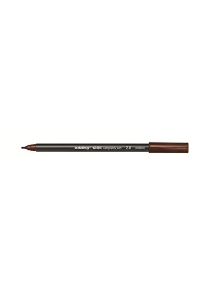 E-1255 Kaligrafi Kalemi 2mm Koyu Kahve