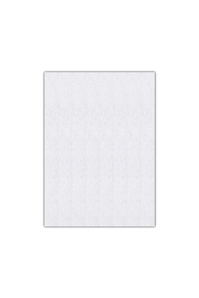 Bigpoint لباد أبيض مقاس 50 × 70 سم 2 مم - عبوة من 10 قطع