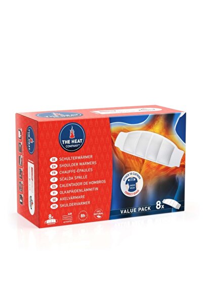 Yapışkanlı 8 Saat Shoulderwarmer Boyun Ve Vücut Isıtıcı 4 Isıtıcı Gözlü 8'li