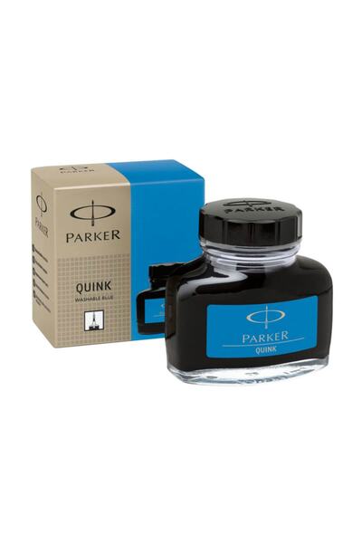 Parker Quink Şişe Mürekkep Yıkanabilir Mavi S0037480
