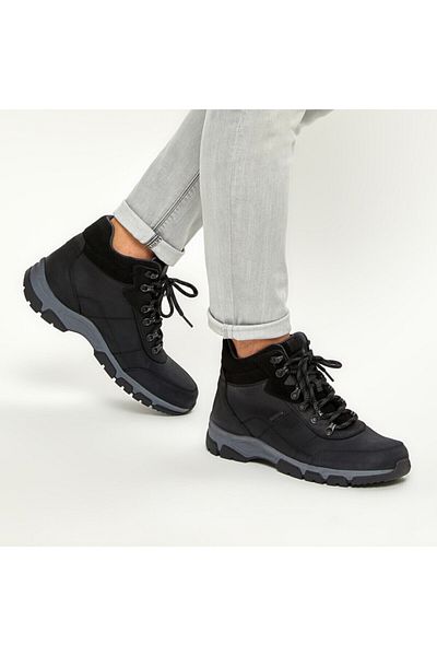 Dockers 227167   9PR Μαύρες ανδρικές μπότες εξωτερικού χώρου 100420136