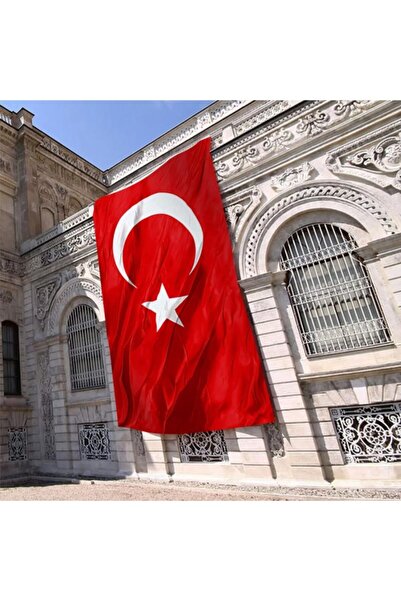 Genel Markalar Türk Bayrağı 1. Kalite Alpaka (bez) Kumaş 800x1200 Cm