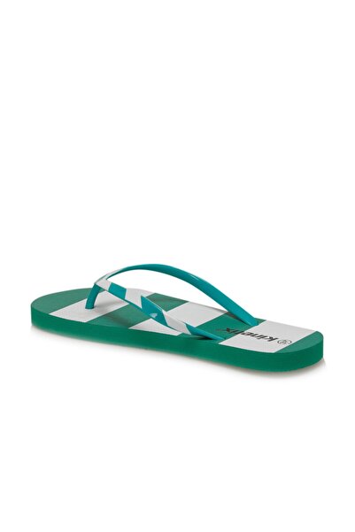 Kinetix STRIPES W Πράσινες Γυναικείες Παντόφλες 100507742