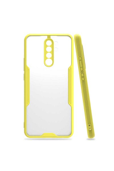 HTstore غطاء حماية لهاتف Xiaomi Redmi Note 8 Pro - أصفر