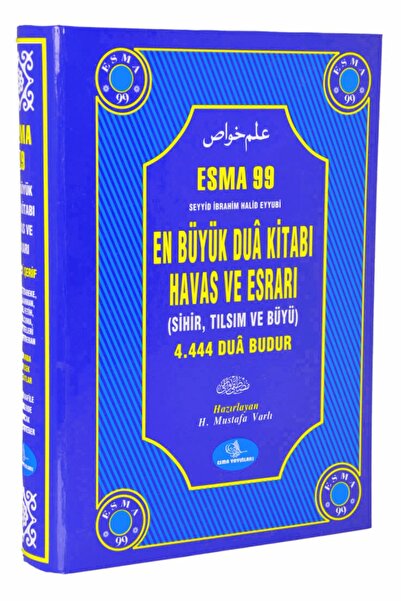 Esma Yayınları En Büyük Dua Kitabı Havas Ve Esrarı - M.varlı-1983