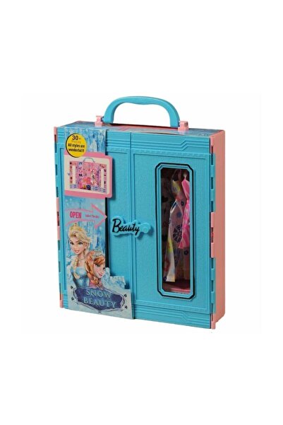 Kayyum Oyuncak Kayyum Beauty Fashion Çantalı Giysi Dolabı 30 Parça