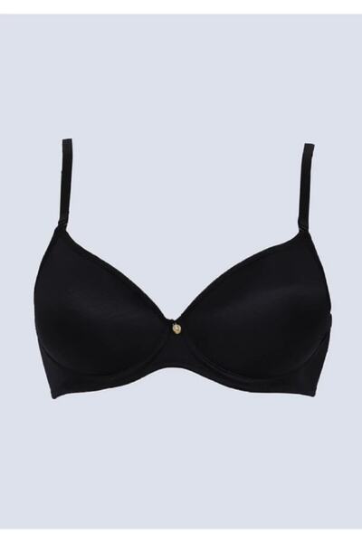 Le Jardin Чорний м'який жіночий бюстгальтер на кісточках 9400