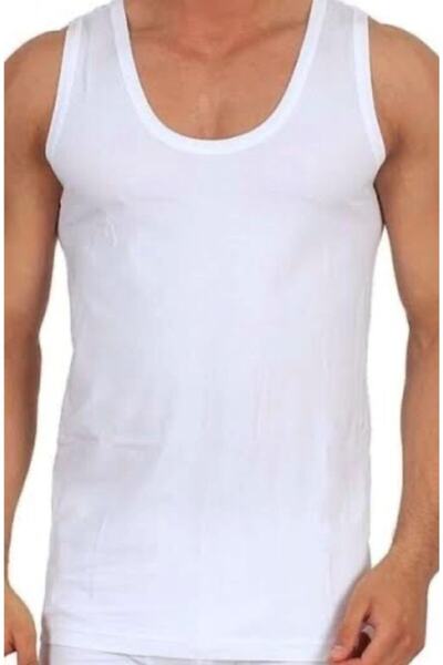 Tutku Men's White Undershirt